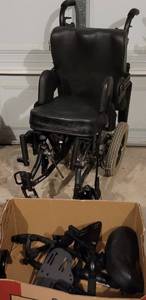 lot 258 image: ZIPPIE WHEELCHAIR WITH ACCESSORIES IN STYLE, COLOR, AND CONDITION SHOWN.