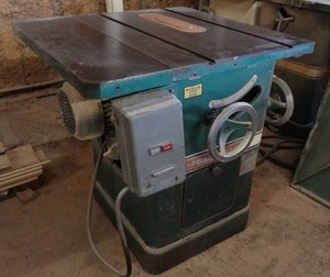 lot 6 image: Powermatic Model 66 Three Phase Table Saw w 38 Extension Table & Teco-Westinghouse MAX-SE 2HP 3 Phase Motoe
