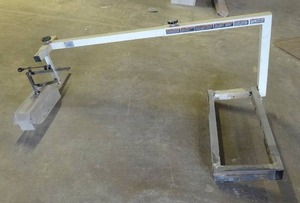 lot 17 image: Biesemeyer Table Saw T-Square Adustable Blade Guard System