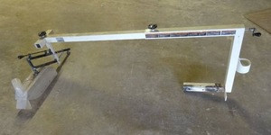 lot 18 image: Biesemeyer Table Saw T-Square Adustable Blade Guard System