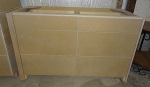 lot 33 image: 6-Drawer Floor Cabinet w Soft Close Drawer Slides, Measures 57.25 x 37 x 24.75