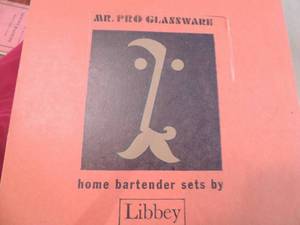 lot 90 image: Set of 4  5 14 oz. ChampangSherbet glasses  by LIBBY 3 boxes - all original boxes