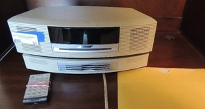 lot 31 image: Bose surround sound includes paperwork. Works well