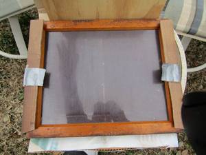 lot 140 image: FRAMED PRINTERS FRAME 11 X 12