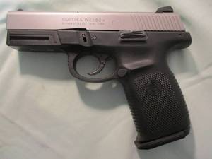 lot 3 image: Smith & Wesson Model SW9VE, Semi Automatic Pistol, Chambered In 9mm Caliber, With Clip.