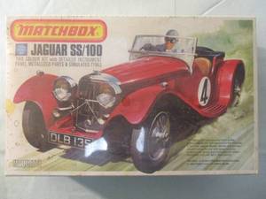 lot 134 image: Matchbox Jaguar SS100, 132, Model Car Kit # PK-304
