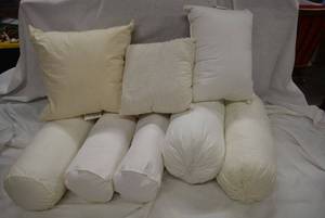 lot 216 image: Craft Throw Pillows Square and round