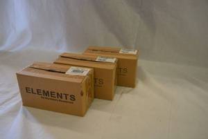 lot 161 image: Elements Decorative Hardware, P136SN, 3 Boxes of 10