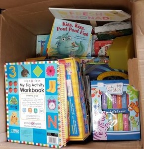 lot 106 image: Childrens Book Lot and Early Reading Skills Books