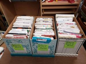 lot 102 image: Large amount of Sewing Patterns