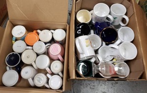 lot 143 image: Lots of Coffee Mugs