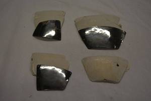 lot 229 image: Silver Costume Jewelry making Panals, 4 sizes as shown (most still wrapped)