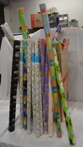 lot 234 image: Wrapping Paper, many are unopened
