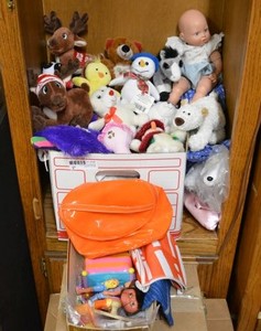 lot 188 image: Small Plush Toys as seen