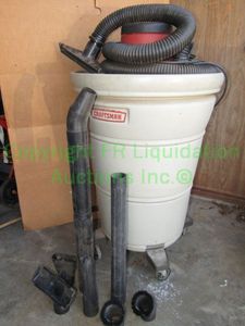 lot 26 image: Sears Craftsman model 758.17880 wet dry vacuum plus accessories