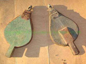lot 23 image: Antique fire bellows