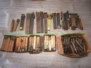 lot 270 image: Assorted milling bits as shown, generous quantity