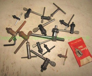 lot 277 image: Assorted drill bit chuck keys