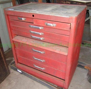 lot 287 image: Lower tool chest 8 drawer