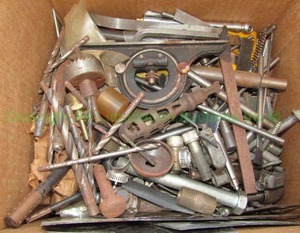 lot 235 image: Assorted tools and hardware as shown