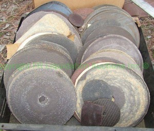 lot 244 image: Assorted circular sanding discs as shown