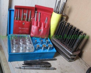 lot 77 image: Assorted machinst punch sets