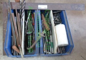 lot 103 image: Assorted parts and hardware as shown
