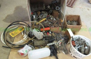lot 169 image: Assorted industrial parts and hardware as shown