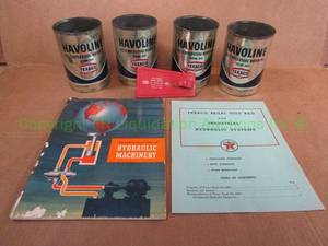 lot 124 image: Mid-century Texaco collectibles