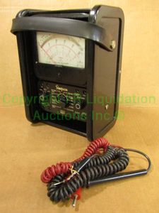 lot 117 image: Vintage Simpson multimeter