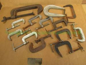 lot 119 image: Assorted C clamps