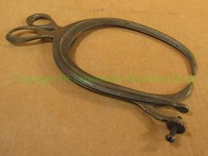 lot 129 image: Antique brass machinist calipers