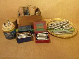 lot 151 image: DoAll and other brands Center drill bit sets plus axtra center drill bits