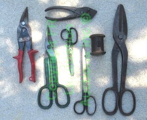 lot 38 image: Tin snips plus including Wiss and other brands