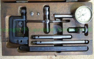 lot 58 image: Vintage Starrett dial indicator set