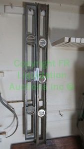 lot 63 image: Vintage Miller Falls Co. aluminum levels