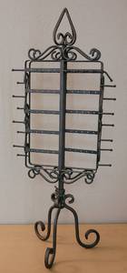 lot 61 image: COUNTER TOP JEWELRY  EARRINGS DISPLAY UNIT IN STYLE, COLOR, AND CONDITION SHOWN.
