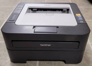 lot 115 image: BROTHER HL-2230 LASER PRINTER MODEL HL-22 WITH POWER CORD AS SHOWN.