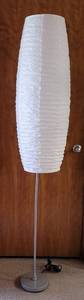 lot 145 image: FLOOR LAMP IN STYLE, COLOR, AND CONDITION SHOWN. TESTED AND WORKING. 12.5 W x 70 H