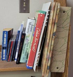 lot 202 image: LOT OF BOOKS, SCRAPBOOK, ALBUM AND MORE AS SHOWN.