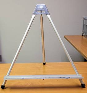 lot 212 image: DESK  TABLE TOP FOLDABLE EASEL AS SHOWN.
