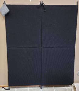 lot 308 image: LOT OF 2 CARPETED STYLE PANELS IN STYLE, COLOR, AND CONDITION SHOWN. (YOUR BID X 2)