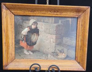 lot 310 image: FRAMED PRINT IN STYLE, COLOR, AND CONDITION SHOWN.