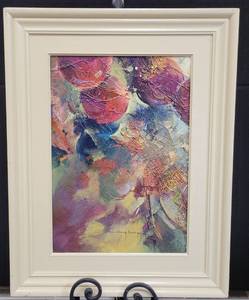 lot 312 image: FRAMED CANVAS PRINT IN STYLE, COLOR, AND CONDITION SHOWN.