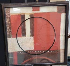 lot 326 image: FRAMED PRINT IN STYLE, COLOR, AND CONDITION SHOWN.