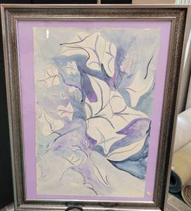 lot 327 image: FRAMED PRINT IN STYLE, COLOR, AND CONDITION SHOWN.