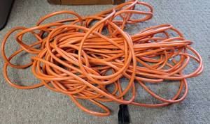 lot 338 image: EXTENSION CORD AS SHOWN.