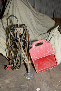 lot 221 image: PaintPro Contractor airless paint sprayer And Drywall Texture Gun with Hopper