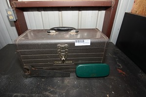 lot 231 image: Craftsman toolbox with contents