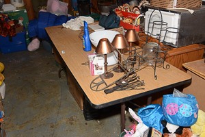 lot 483 image: Rectangular Table (Content on top, not included)
